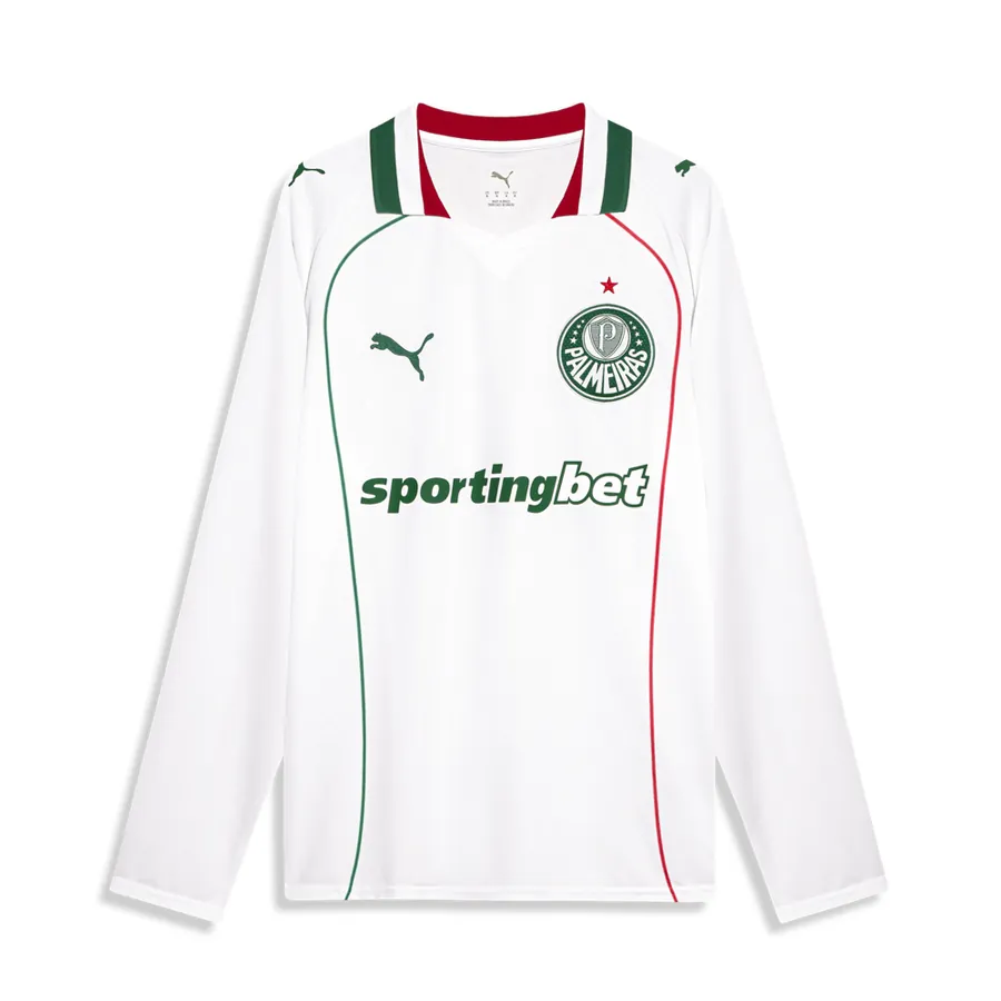 Camisa Palmeiras Puma II 26/27 Torcedor - Manga Longa