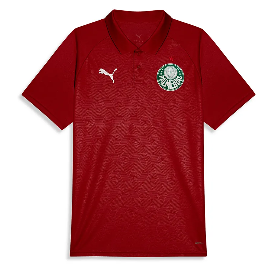 Camisa Polo Palmeiras Puma 26/27 Vermelha