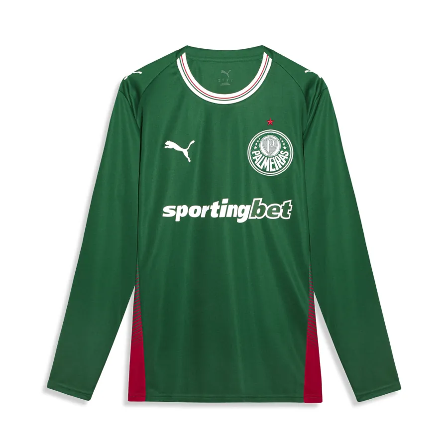 Camisa Palmeiras Puma I 26/27 Torcedor - Manga Longa